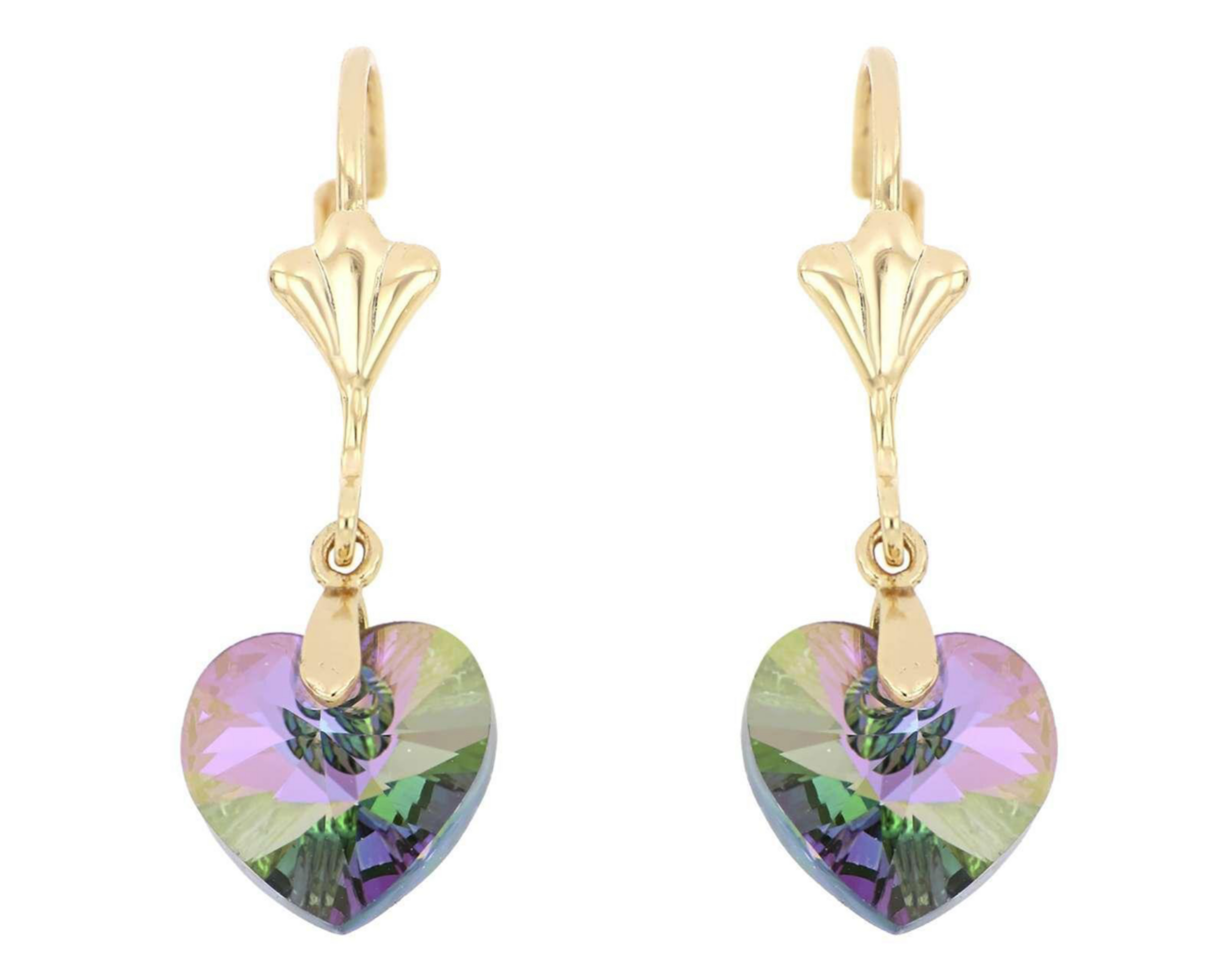 Foto 2 pulgar | Aretes Chapa de Oro 18 K Plafer