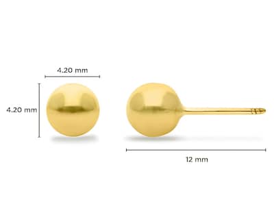 Foto 5 | Broqueles de Oro 14K Baby Colors