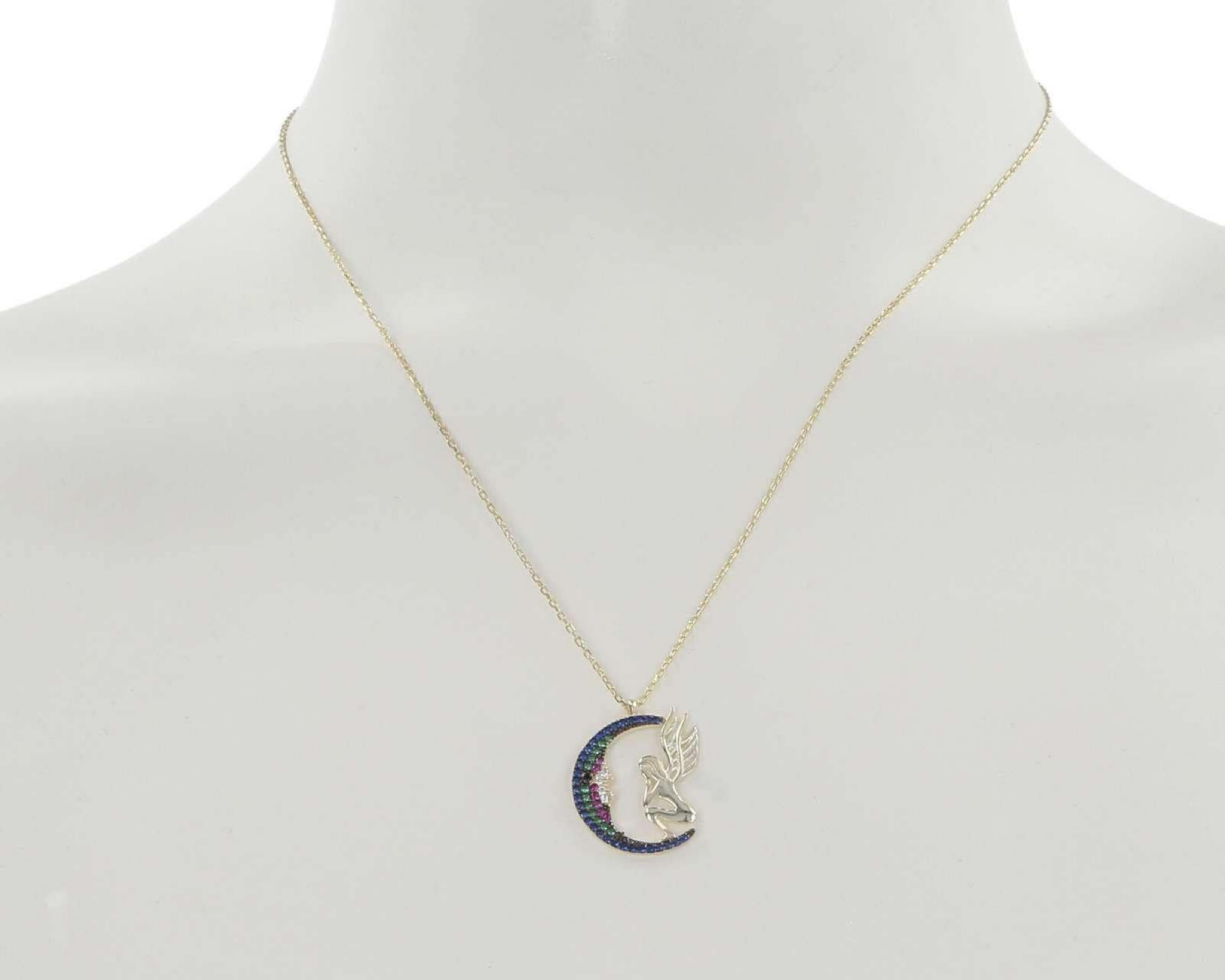 Foto 5 pulgar | Collar de Plata Esterlina Thinner