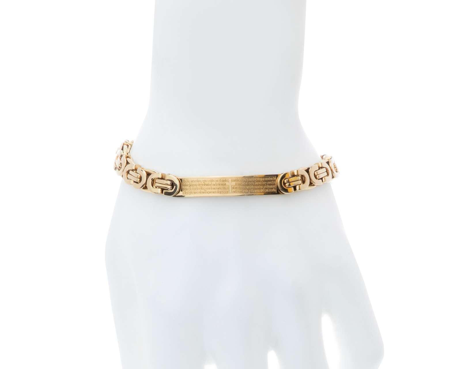 Foto 5 pulgar | Pulsera de Acero Inoxidable HMY
