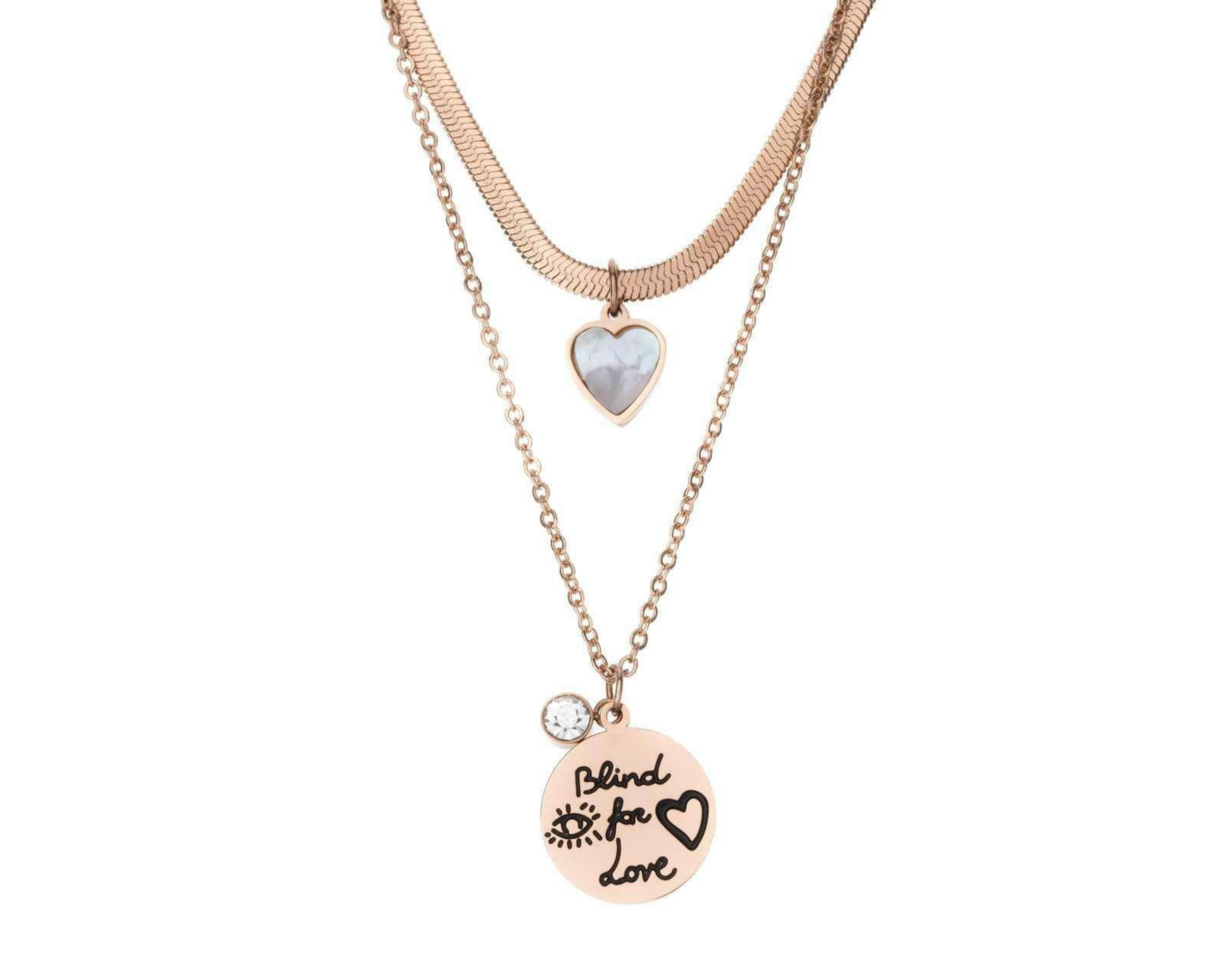 Foto 2 | Collar de Acero Inoxidable Thinner