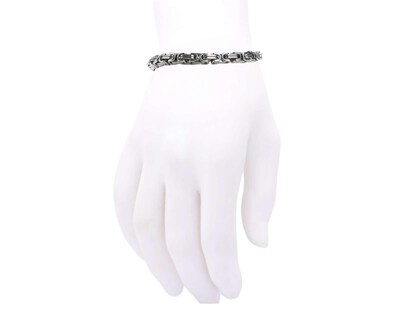 Foto 4 | Pulsera de Acero Inoxidable Sentimentos