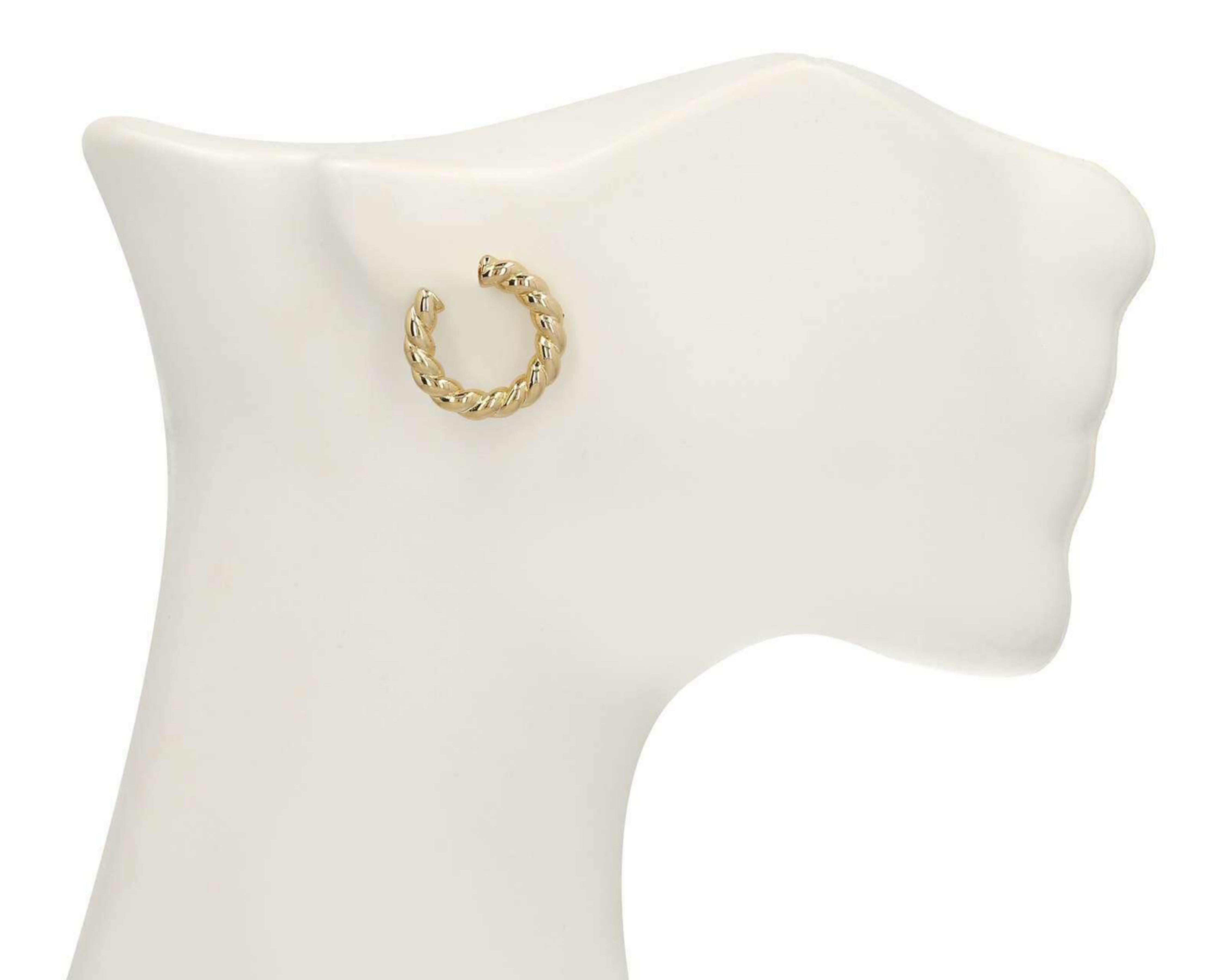 Foto 5 pulgar | Arracadas de Chapa de Oro 18k Girondela