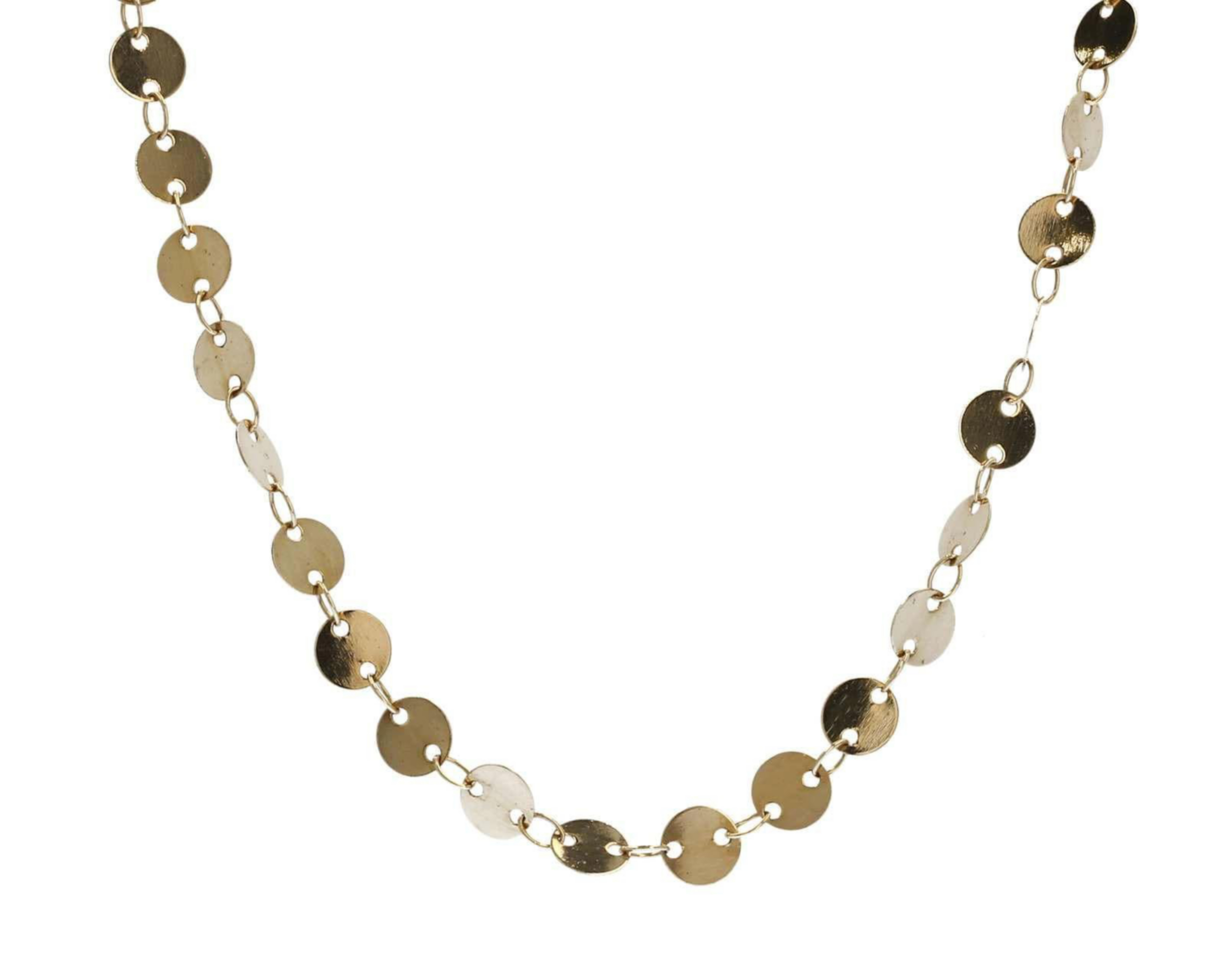 Foto 1 | Cadena de Chapa de Oro 18k Girondela