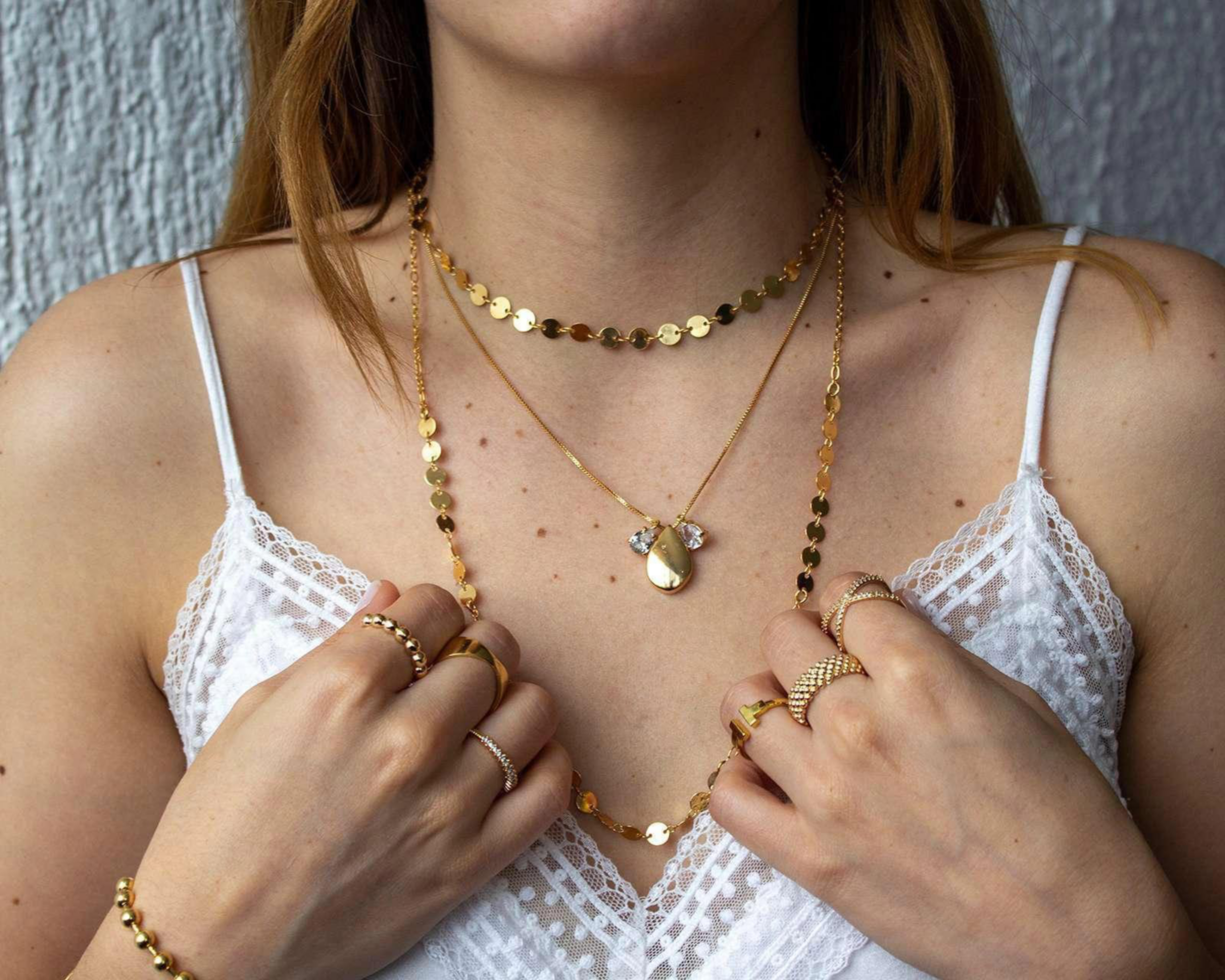 Foto 5 | Cadena de Chapa de Oro 18k Girondela