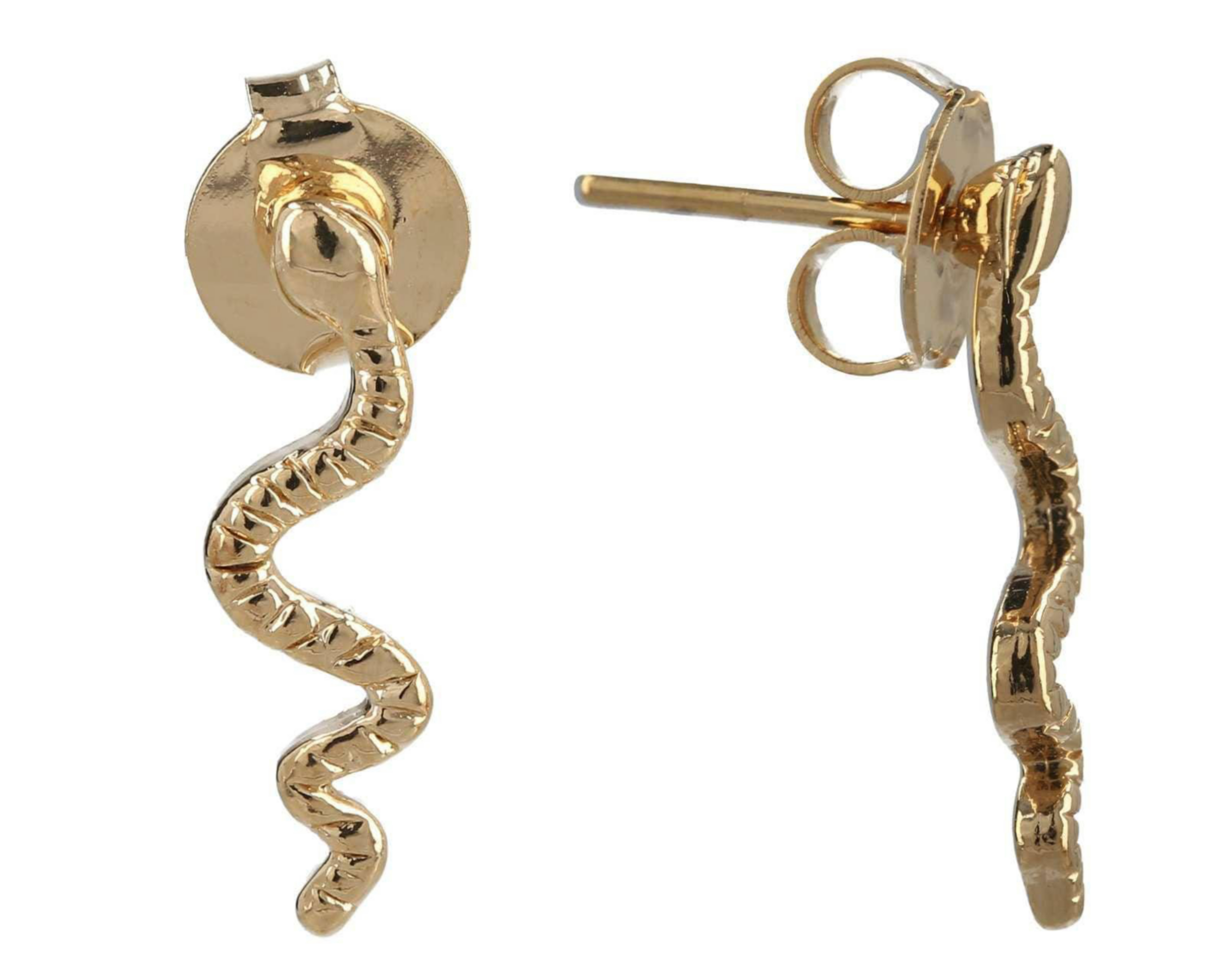 Foto 3 pulgar | Aretes de Chapa de Oro 18K Girondela