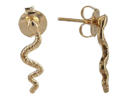 Foto 2 | Aretes de Chapa de Oro 18K Girondela
