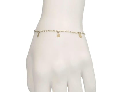 Foto 4 | Pulsera de Oro 10K Dant