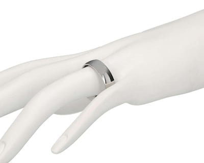 Foto 5 | Anillo de Acero Inoxidable Thinner Nro. 8-8.5