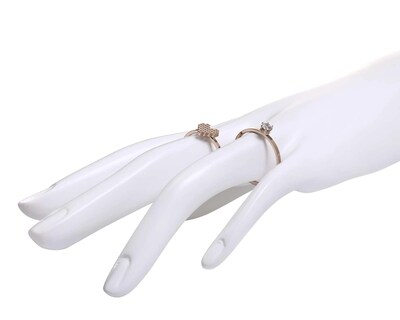 Foto 5 | Anillo de Acero Inoxidable Thinner No. 8-8.5