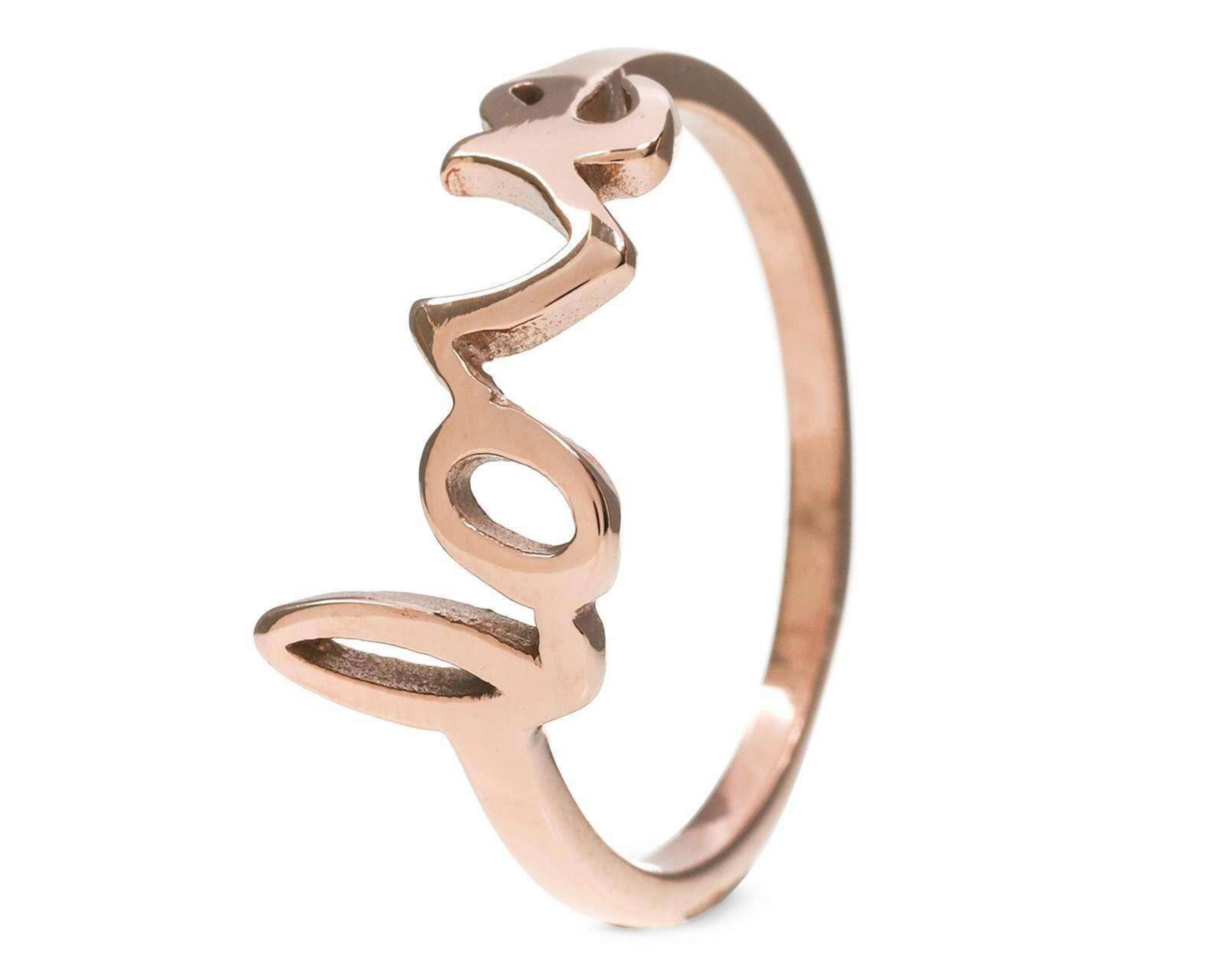 Foto 2 | Anillo de Acero Inoxidable Jennifer Lopez No. 8-8.5