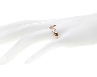 Foto 5 | Anillo de Acero Inoxidable Jennifer Lopez No. 8-8.5