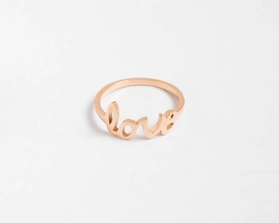 Foto 6 | Anillo de Acero Inoxidable Jennifer Lopez No. 8-8.5