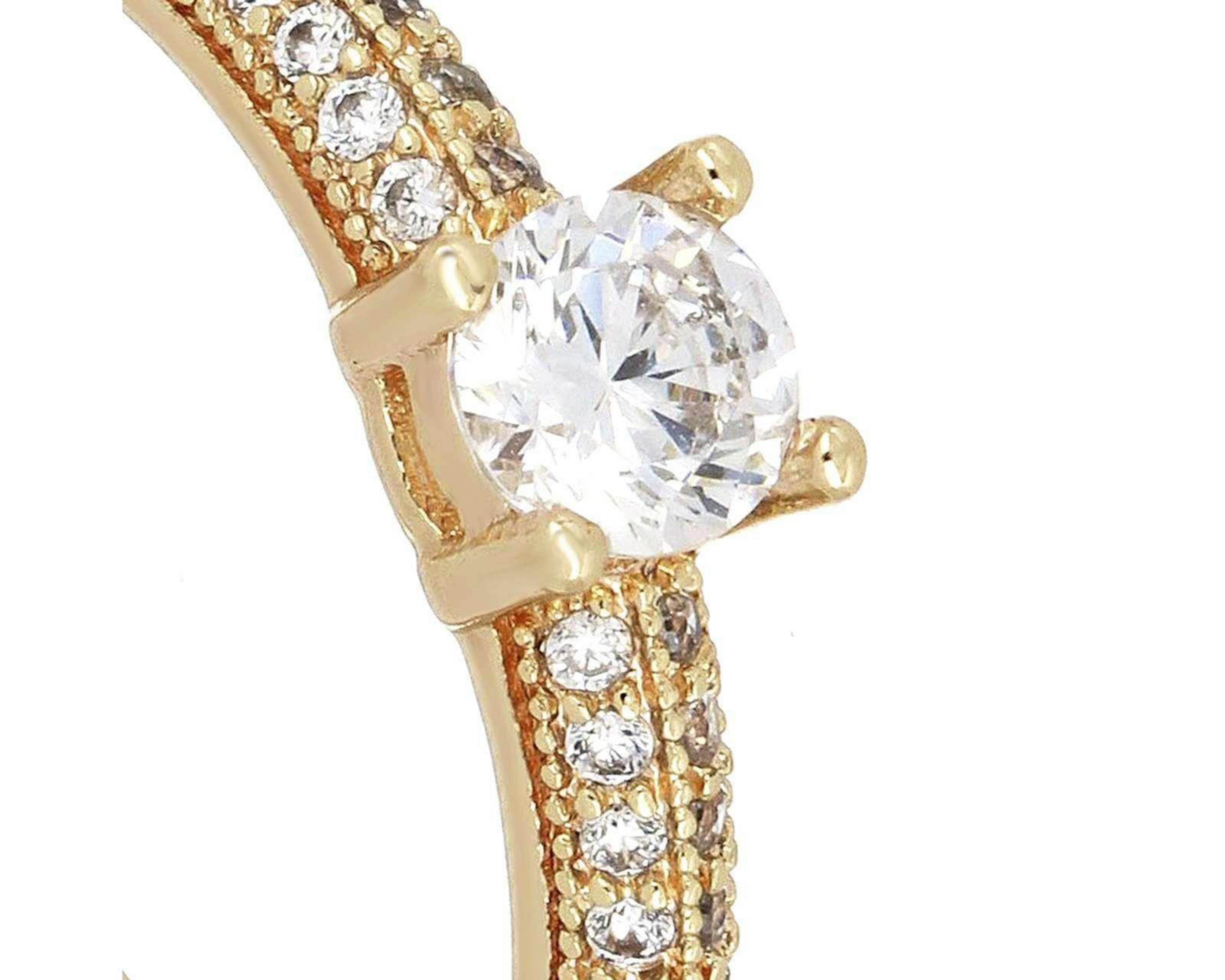 Foto 3 | Argolla Chapa de Oro 18K No. 7