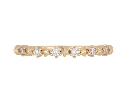 Foto 2 | Anillo de Chapa de Oro 18K Plafer 6