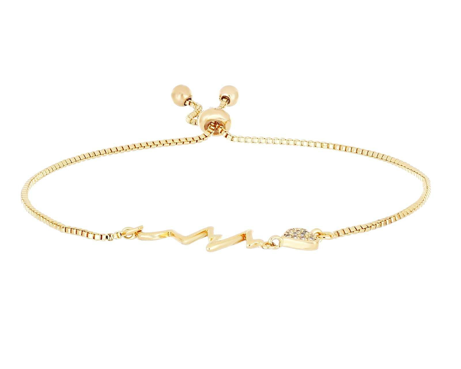 Foto 4 pulgar | Pulsera de Chapa de Oro 18K Plafer