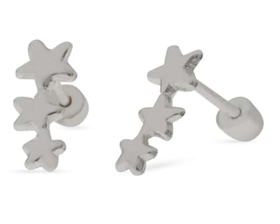 Foto 1 | Broqueles de Plata Sahara