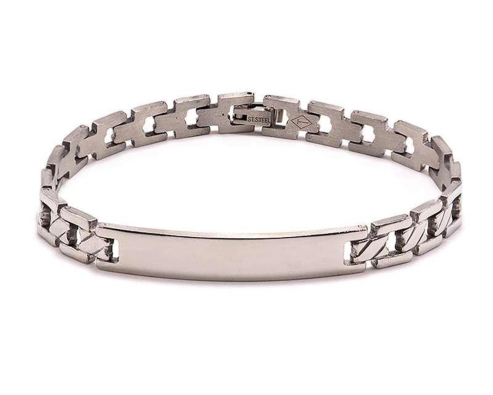 Foto 2 pulgar | Pulsera de Acero Inoxidable Thinner