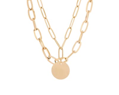 Foto 2 | Collar de Acero Inoxidable Thinner