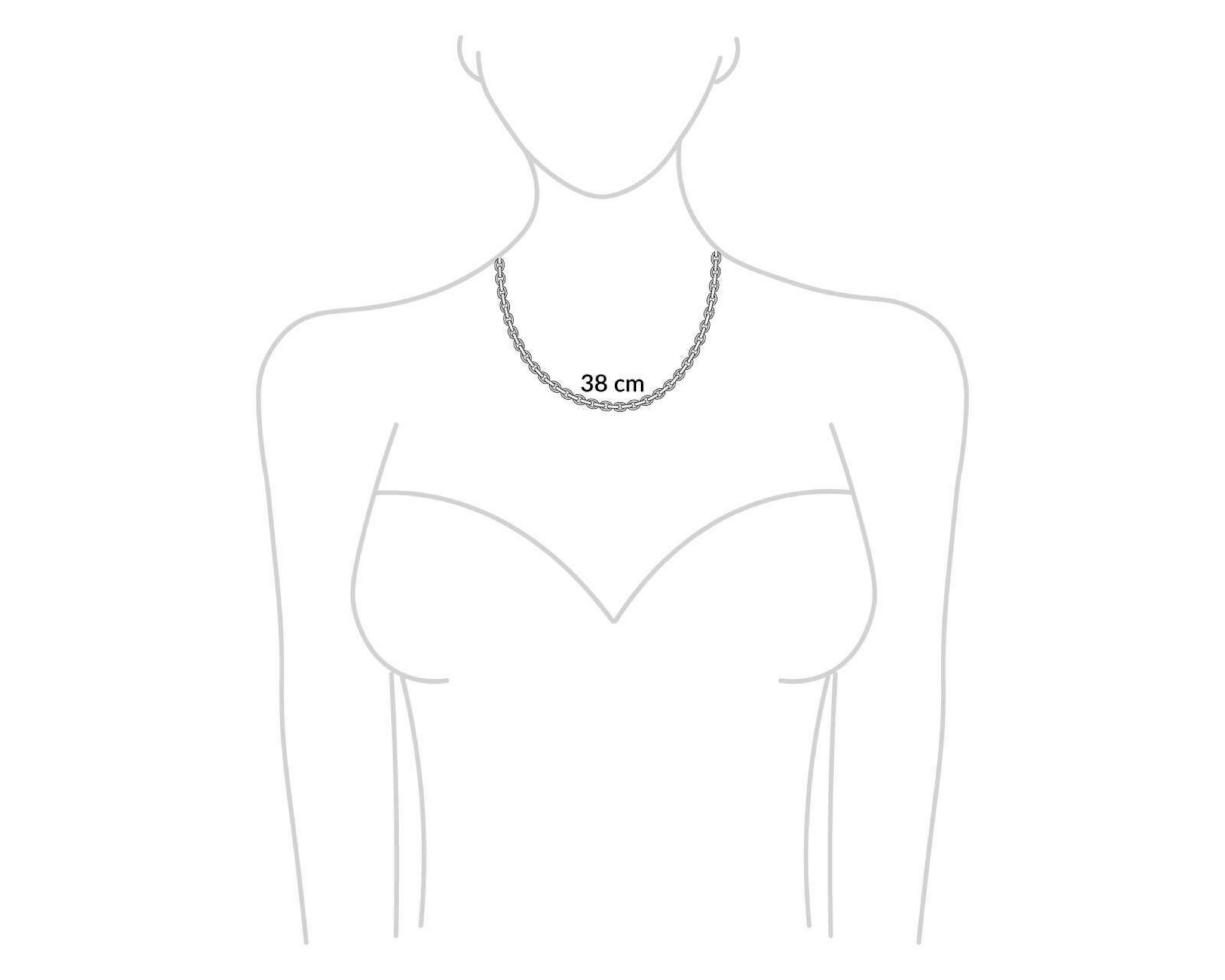 Foto 5 pulgar | Collar de Brass Thinner