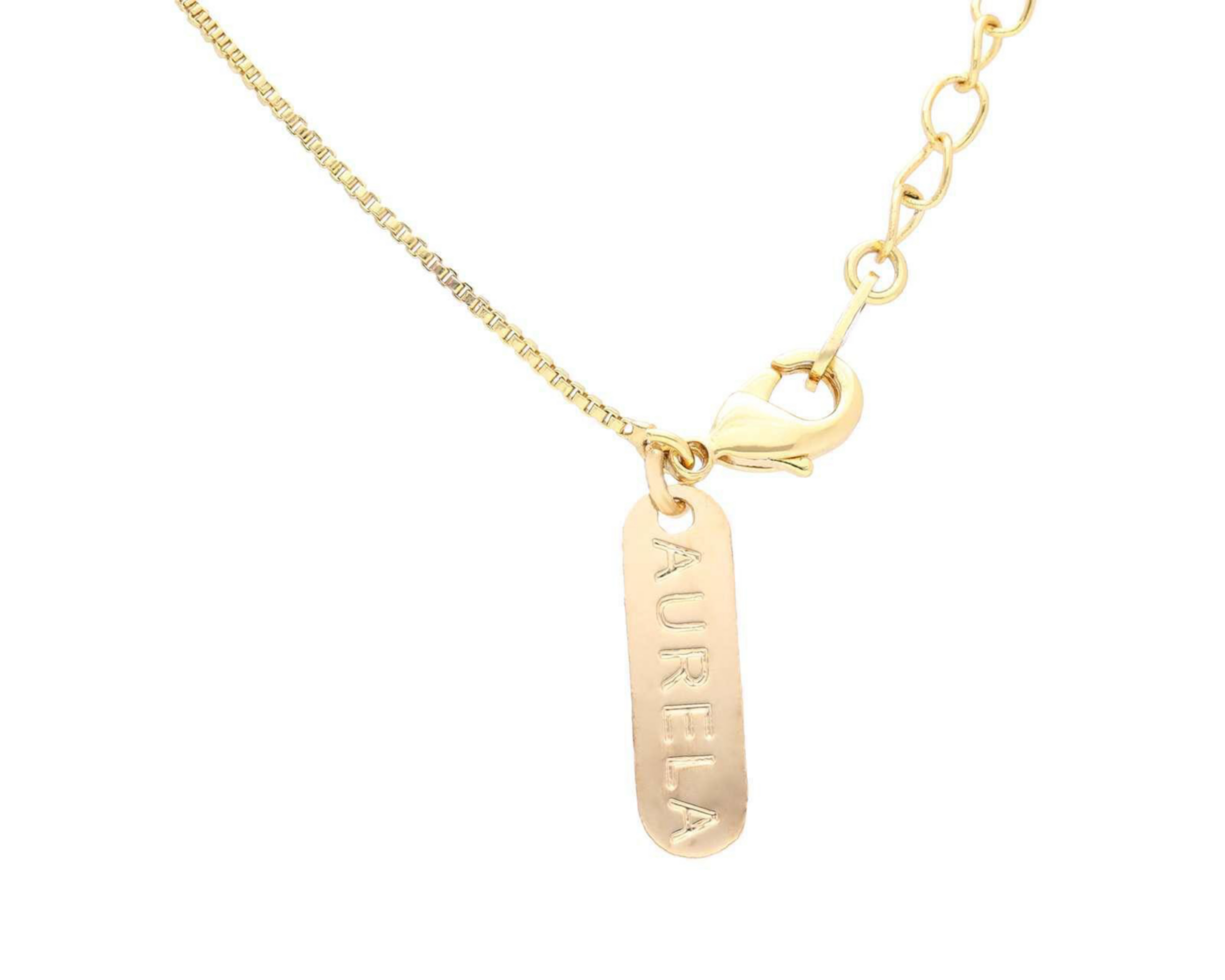 Foto 4 pulgar | Collar Chapa de Oro 18k Girondela