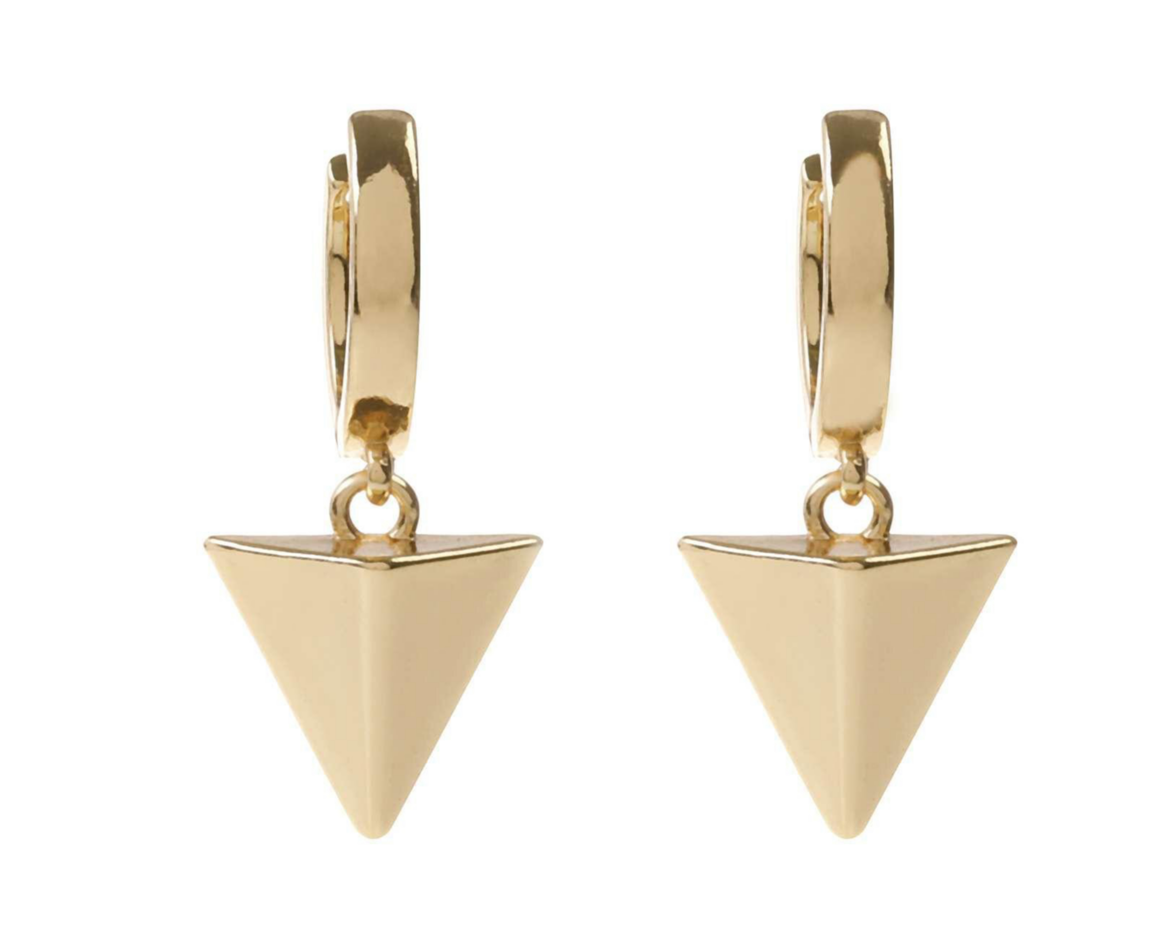 Foto 2 | Aretes Chapa de Oro 18K Mareti