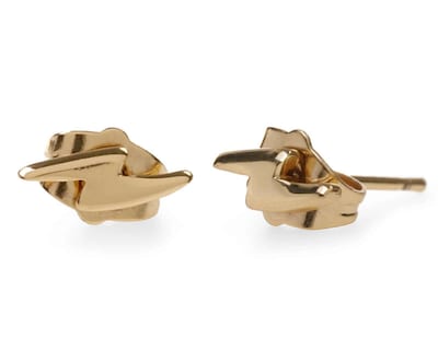 Foto 1 | Aretes de Chapa de Oro 18K Mareti