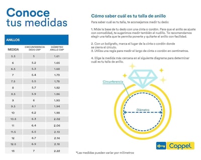 Foto 7 | Anillo de Oro 10K Sentimientos Cuatro Circonias No. 8-8.5