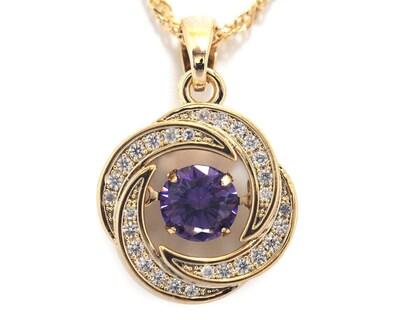 Foto 2 | Collar de Chapa de Oro 18K Sentimientos