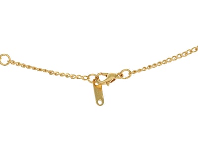 Foto 3 | Collar Chapa de Oro 18k Diseños CR Letra A
