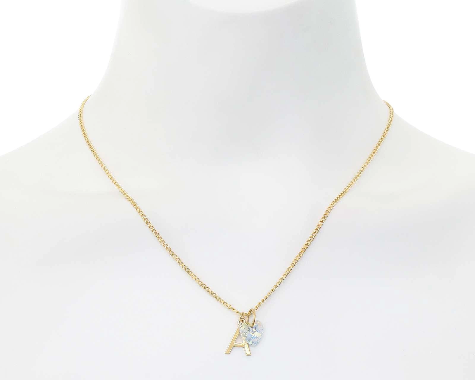 Foto 4 | Collar Chapa de Oro 18k Diseños CR Letra A