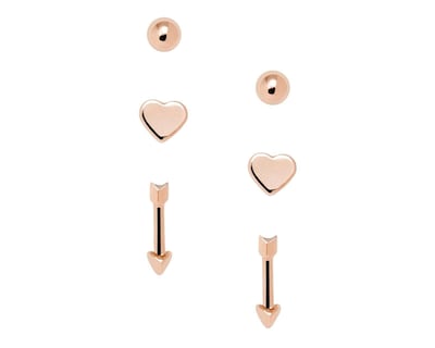 Foto 2 | Aretes de Brass Fossil