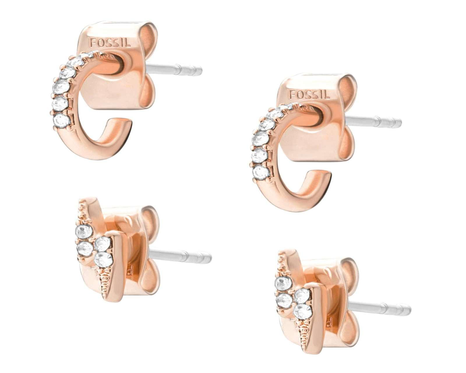 Aretes de Bisutería Fina Fossil