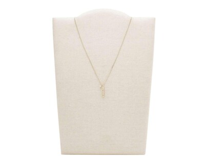 Foto 2 | Collar de Acero Inoxidable Fossil