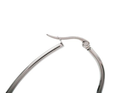 Foto 2 | Arracadas de Acero Inoxidable Thinner