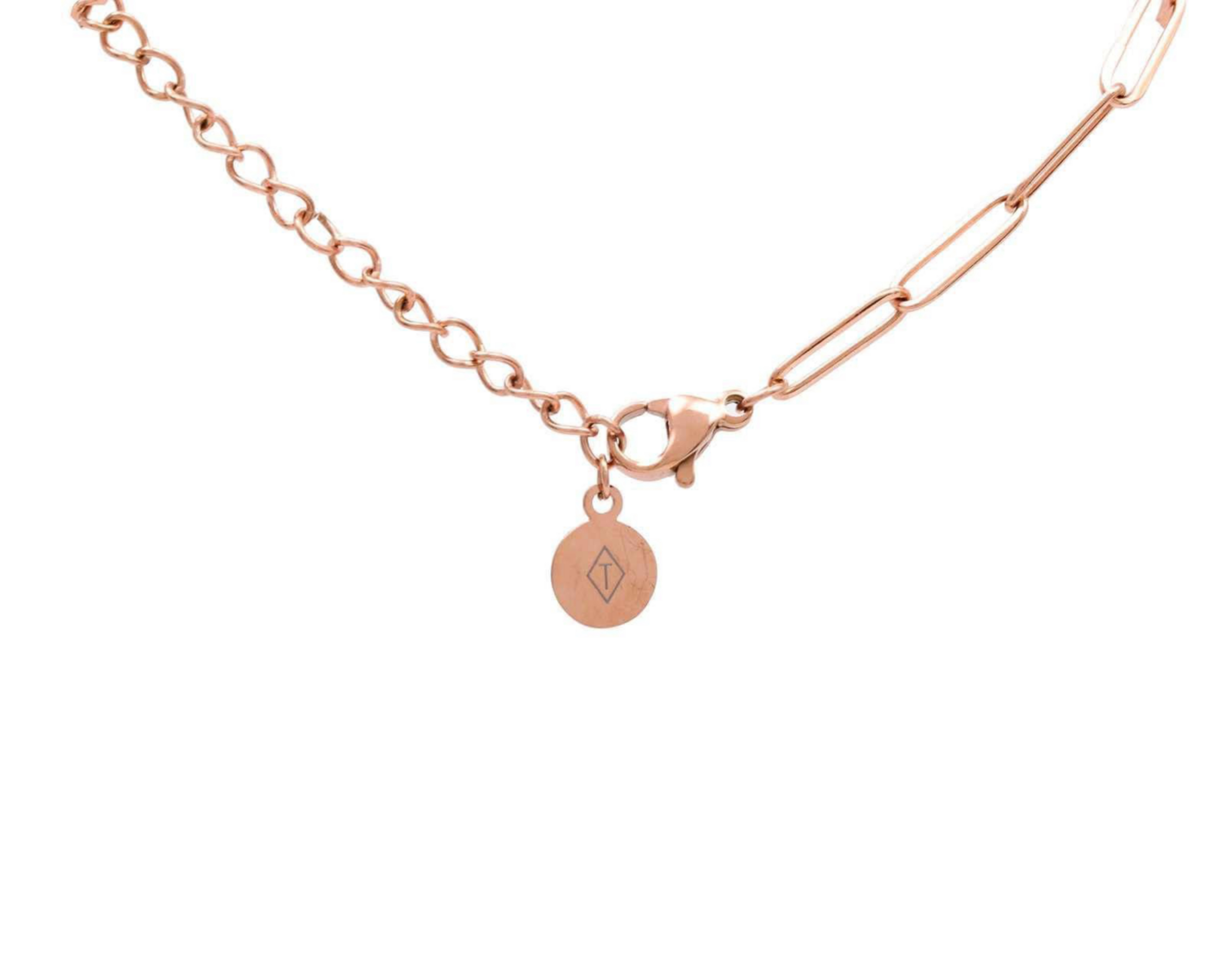Foto 4 pulgar | Collar de Acero Inoxidable Thinner