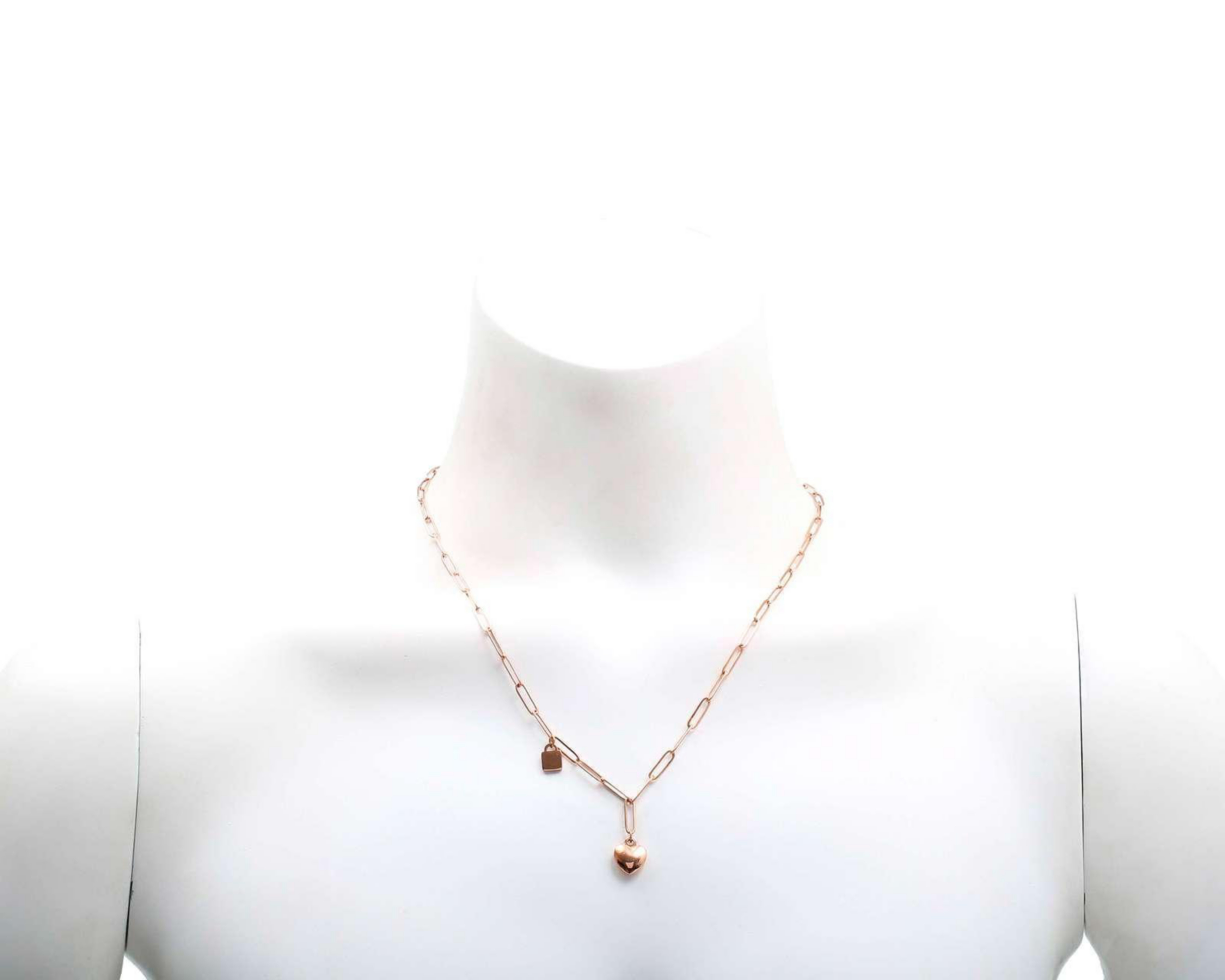 Foto 5 pulgar | Collar de Acero Inoxidable Thinner