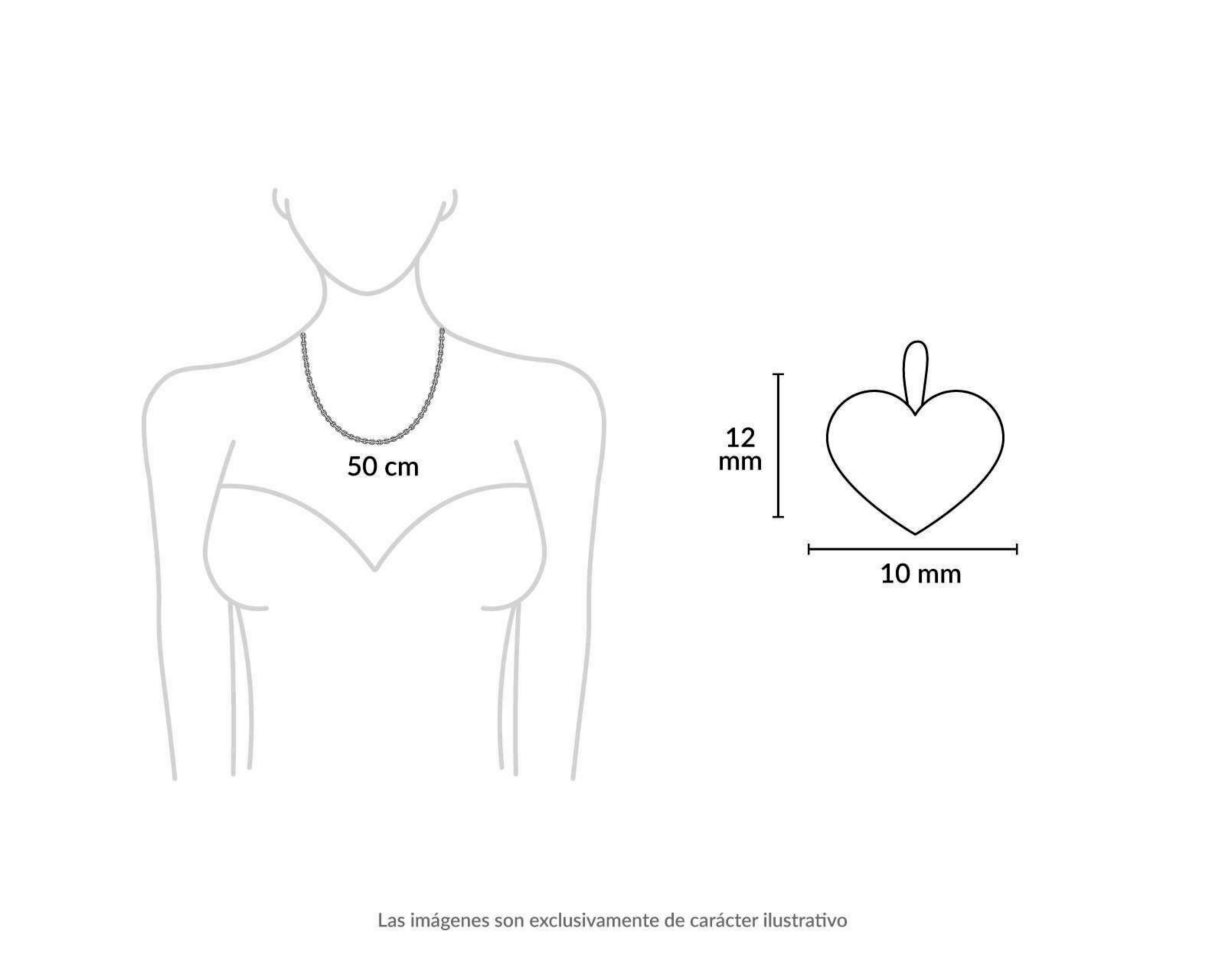 Foto 7 pulgar | Collar de Acero Inoxidable Thinner