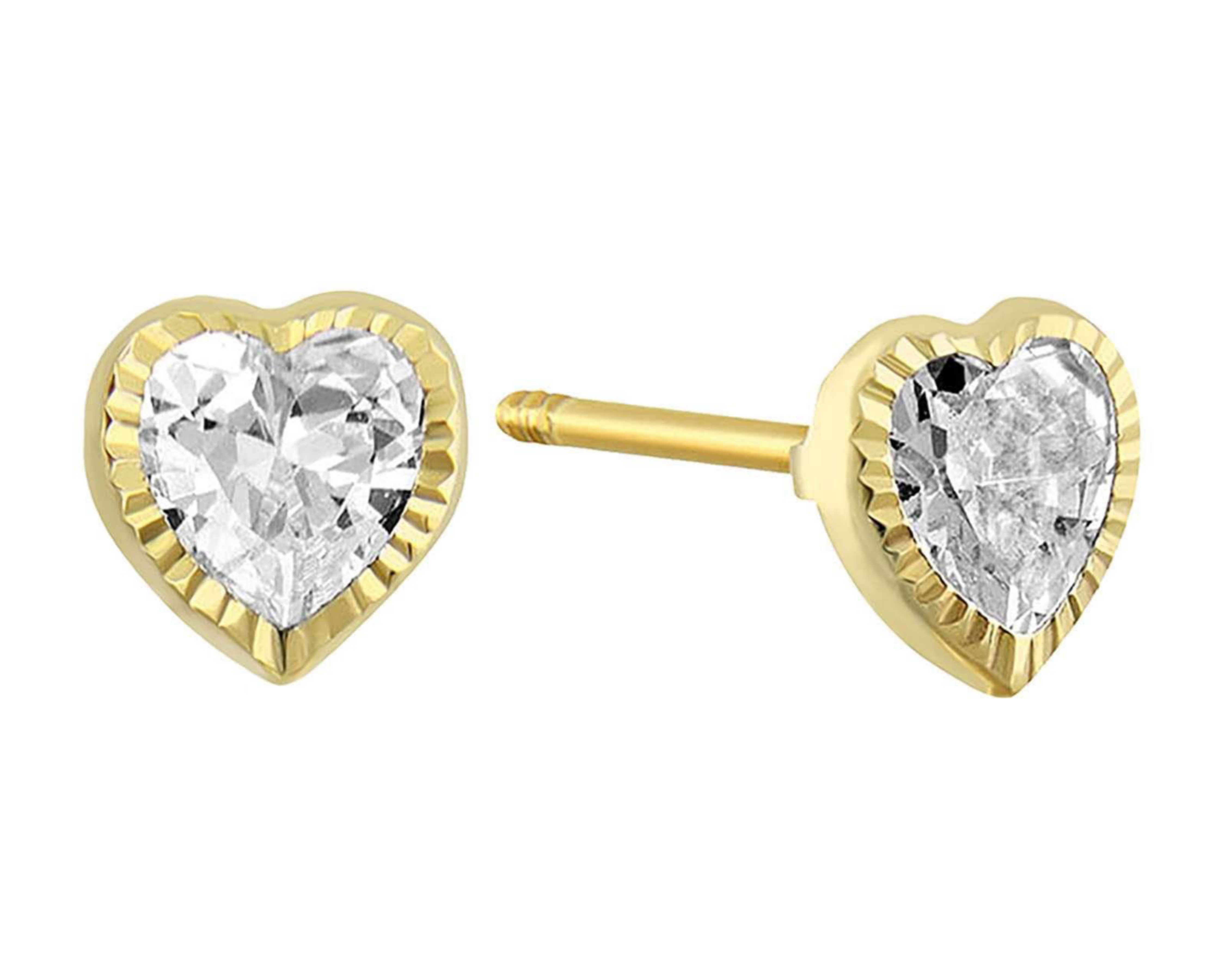 Broqueles de Oro 14K Baby Colors $949
