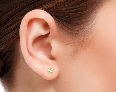 Foto 3 | Broqueles de Oro 14K Baby Colors