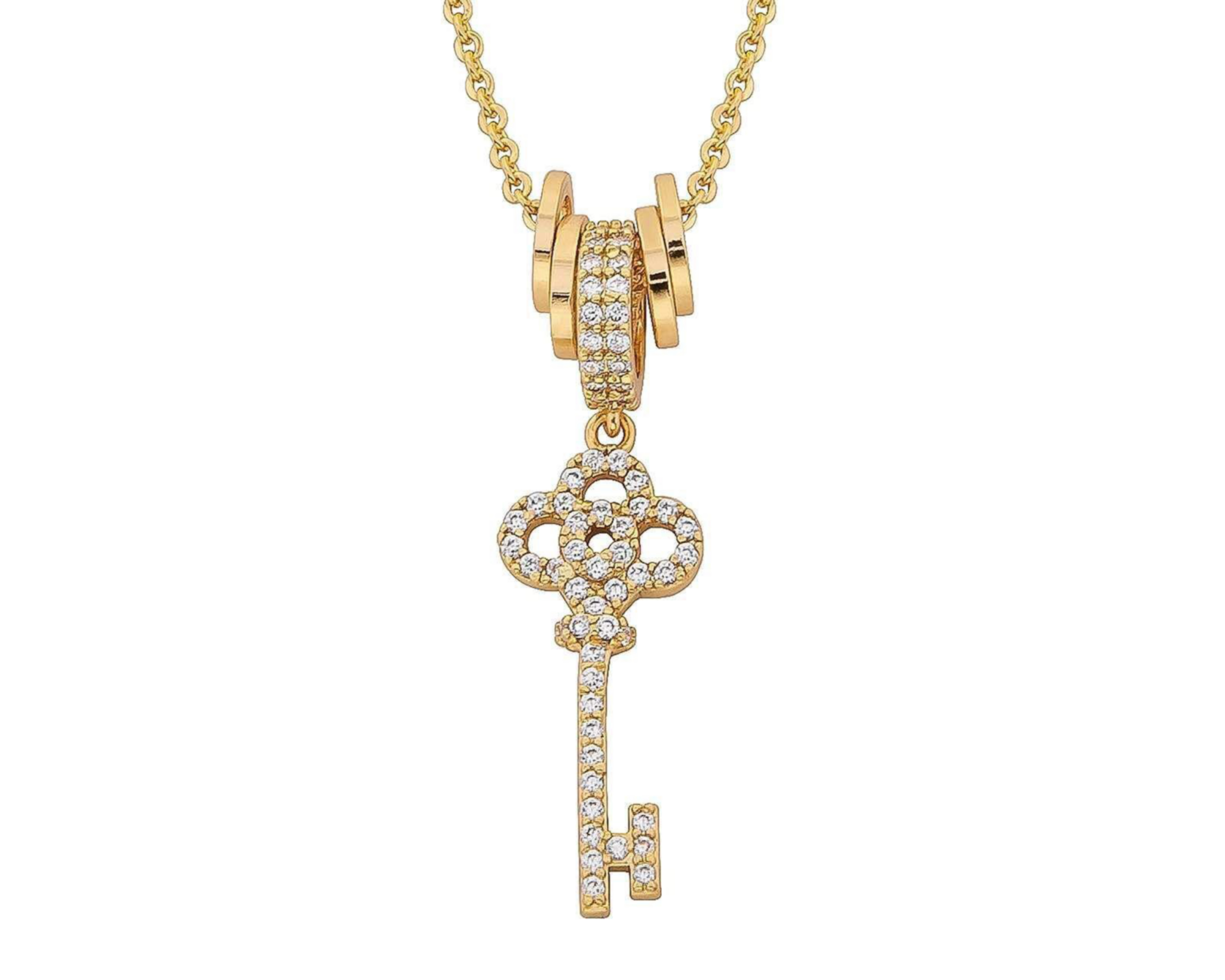 Foto 2 | Collar de Chapa de Oro 18K Plafer