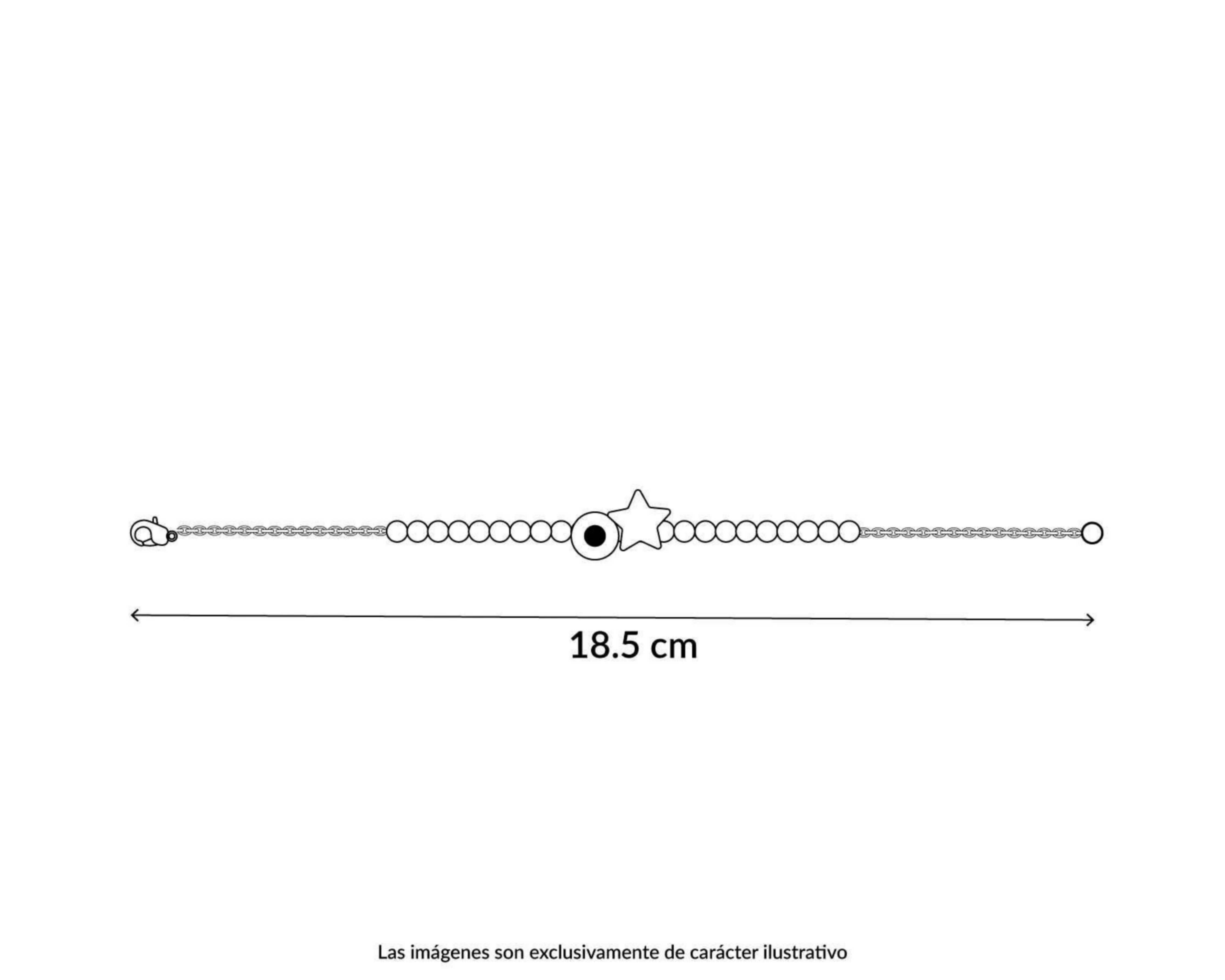 Foto 5 | Pulsera de Joyería Fina Thinner