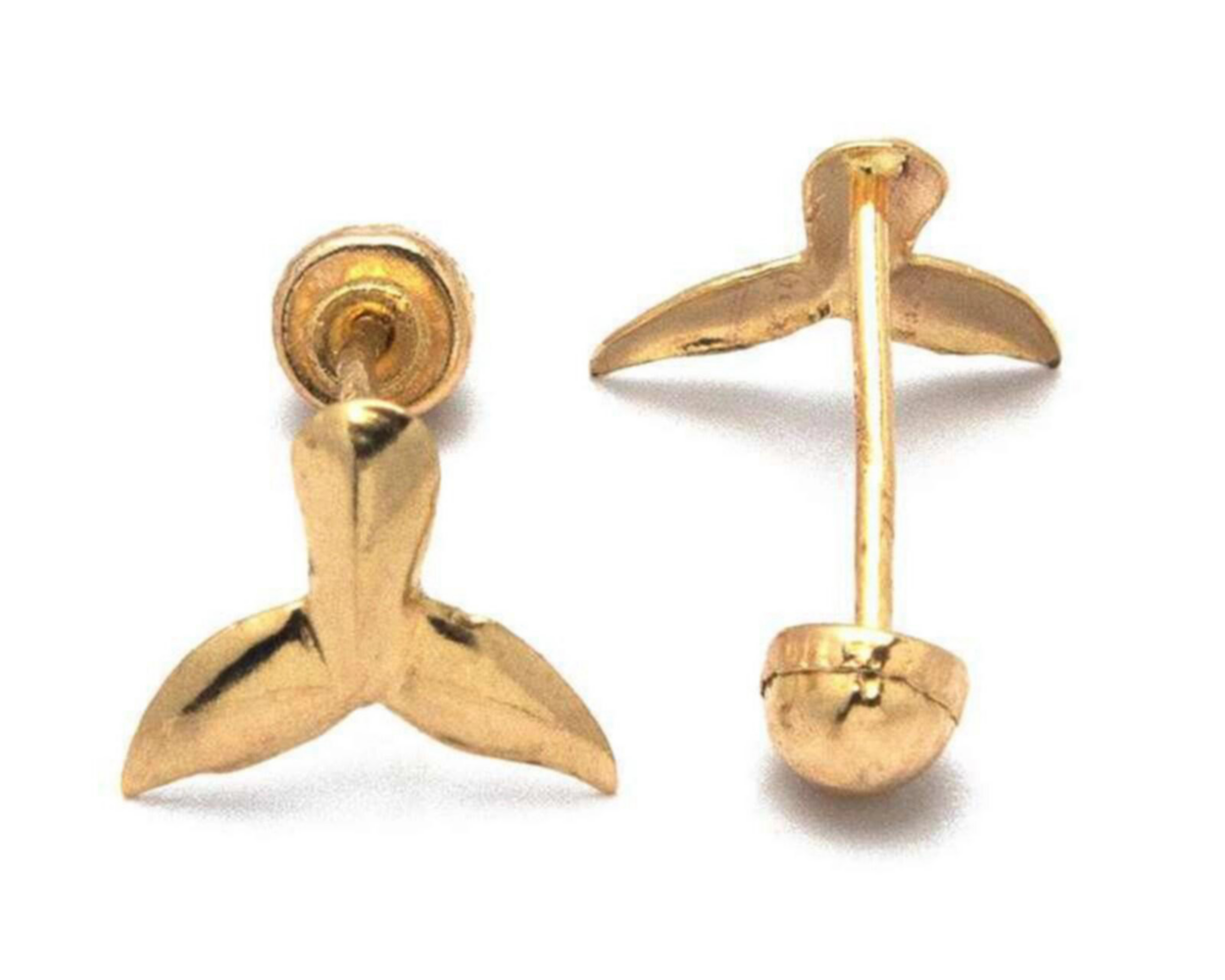 Aretes de Oro de 10K Sentimientos