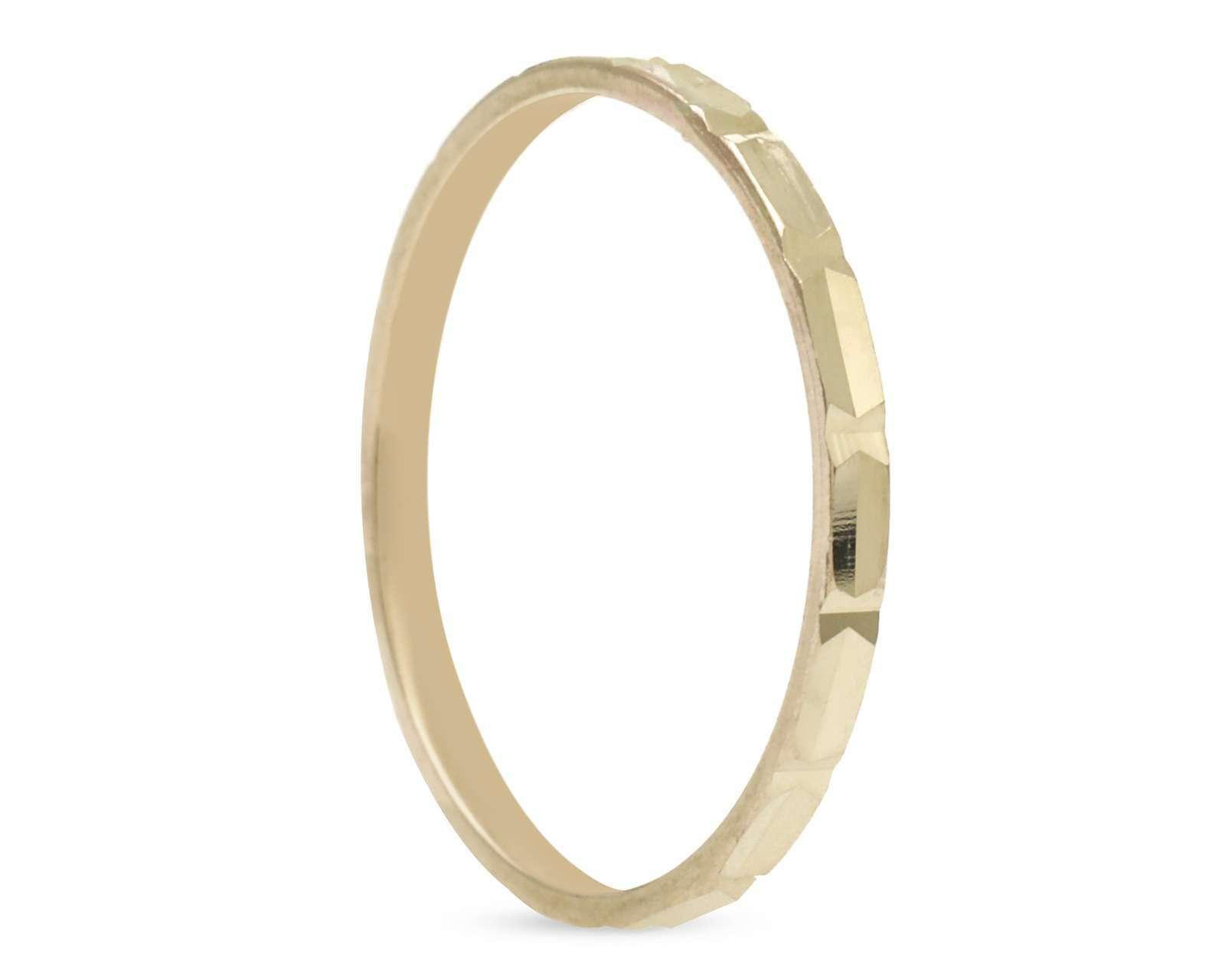 Anillo de Oro 10K Moments Bambu Talla 8-8.5 $1,389