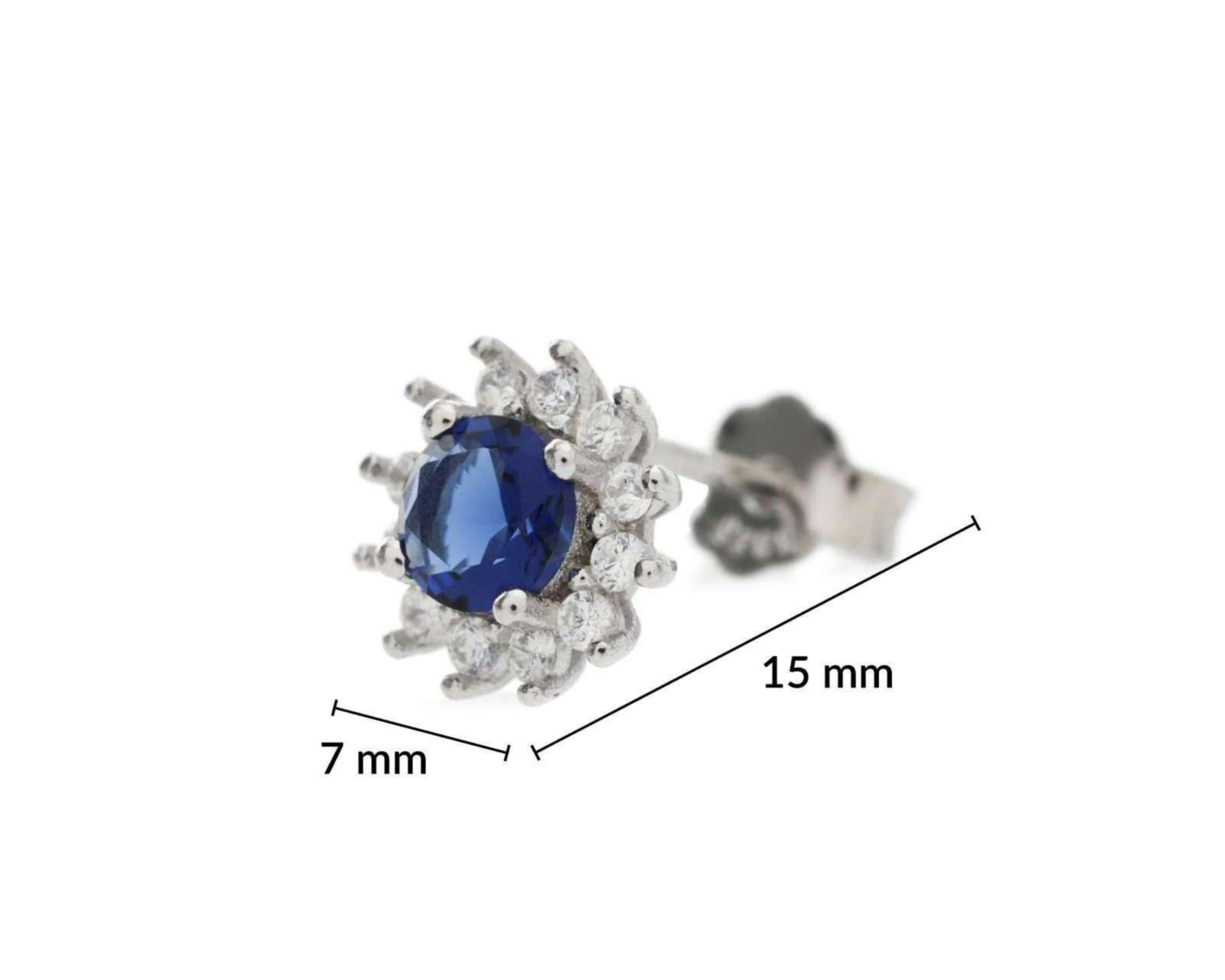 Foto 3 | Aretes de Plata Sahara