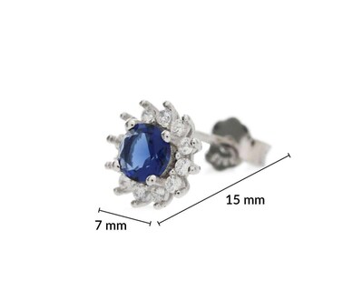 Foto 3 | Aretes de Plata Sahara