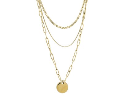 Foto 1 | Collar de Acero Inoxidable Jennifer Lopez