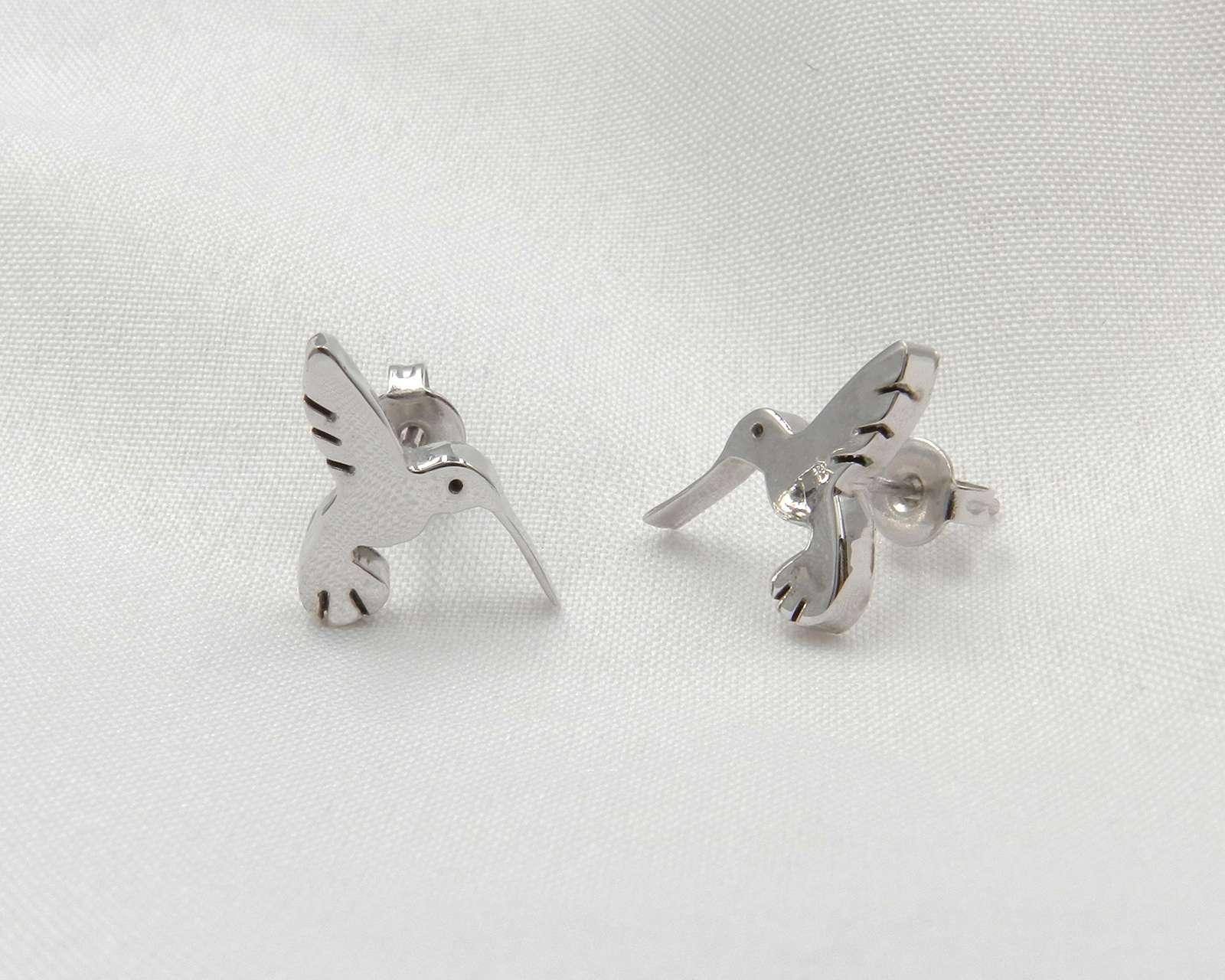 Foto 4 pulgar | Aretes de Plata Sahara