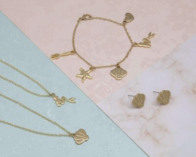 Foto 5 | Collar y Pulsera de Bisutería Fina Disney