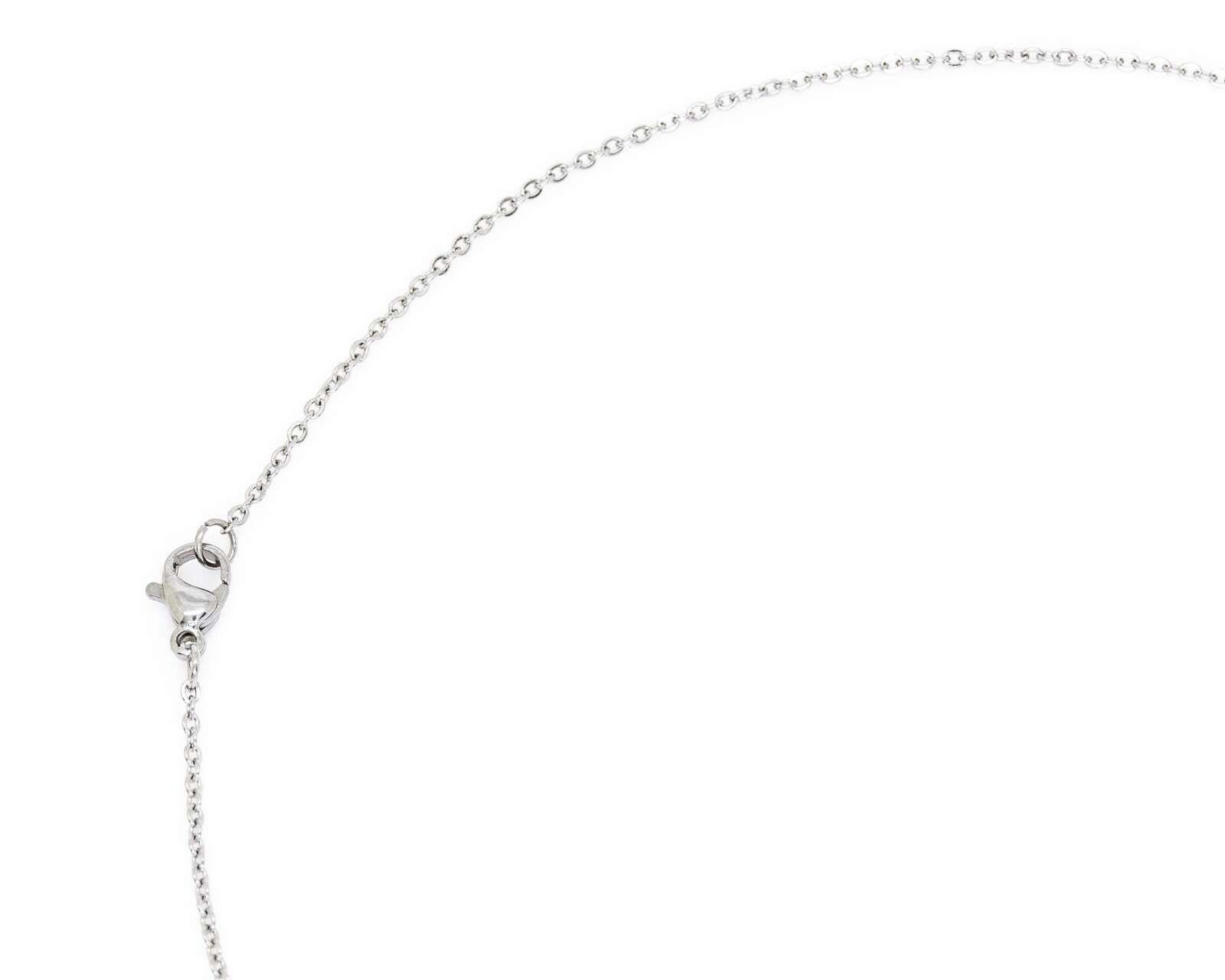 Foto 3 | Collar de Acero Inoxidable Thinner